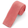 Laksefarvet Strikket Slips