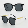 1 Par Luksus Dame briller i Sort med UV 400 beskyttelse i Nyt Design