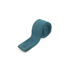 Turkis Strikket Slips