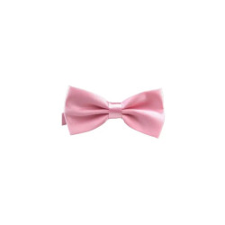 Ensfarvede Sløjfebånd, Polyestervævede Butterfly i flot Pink-Rød farve