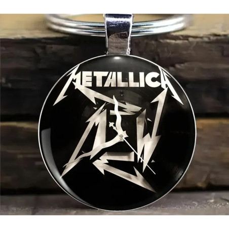 Metalica Elegante Zink Legering Kuppel Nøglering / Vedhæng
