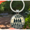 ABBA  Elegante Zink Legering Kuppel Nøglering / Vedhæng
