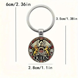 Queen - Løve & Krone med Dronning tekst Design