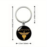 Bon Jovi Rockstil  Design Elegante Zink Legering Kuppel Nøglering / Vedhæng