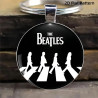 The Beatles Rockstil Design Elegante Zink Legering Kuppel Nøglering / Vedhæng