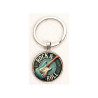 "Rock & Roll Guitar" Design Elegante Zink Legering Kuppel Nøglering / Vedhæng