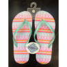 Slippers i super sommer farver i 3 størrelser