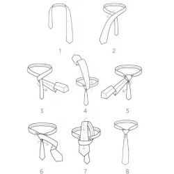 Sort Mønstret Selvbinder Butterfly med Neon grønne Prikker