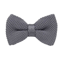 Grå Strikket Butterfly