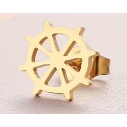 Super flot Skibs Ror rustfrit stål Ørestikke til mænd & kvinder