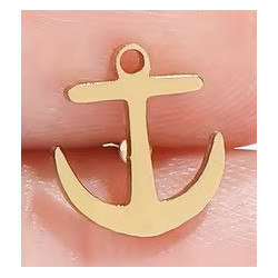 Super flot Skibs Anker Ørestikker i Rustfrit stål til mænd & kvinder