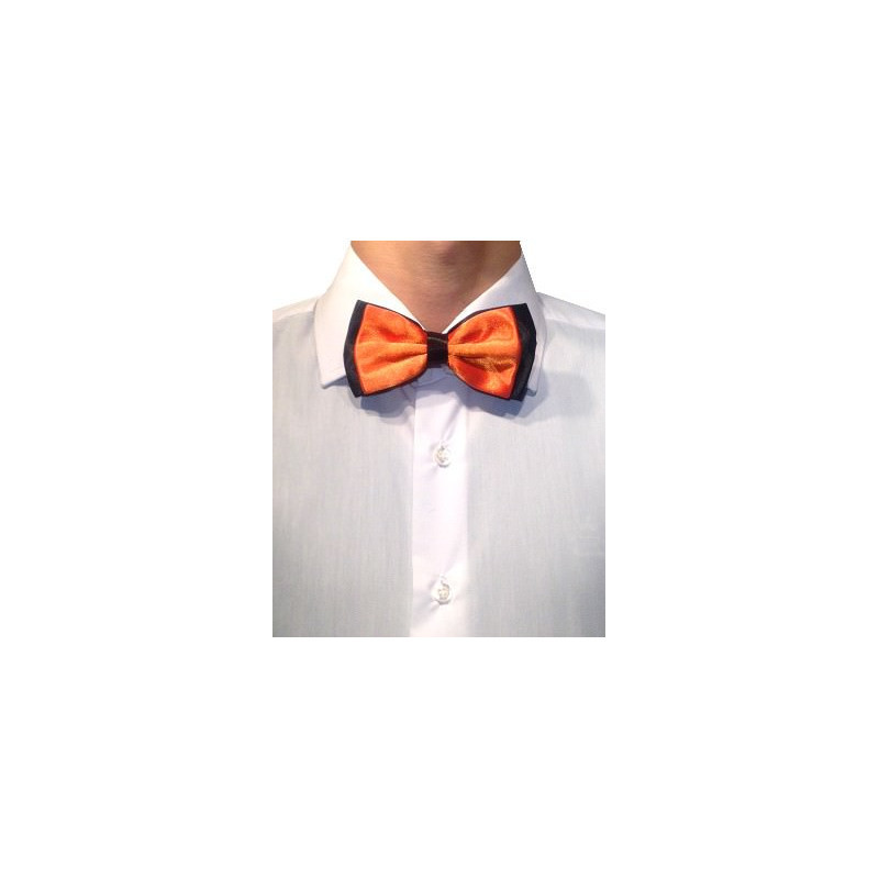 Orange/Sort Tofarvet Butterfly