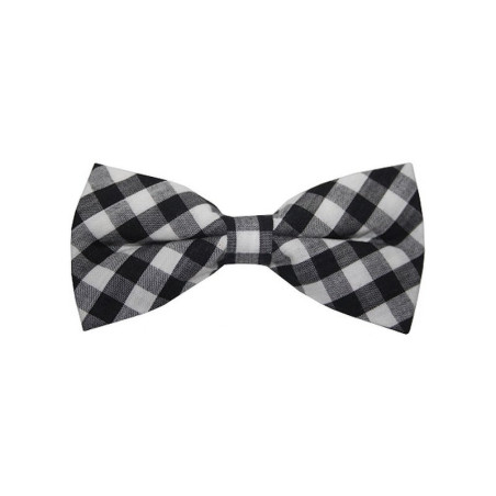 Sort/Hvid Mellem Ternet Butterfly