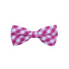 Pink/Hvid Mellem Ternet Butterfly