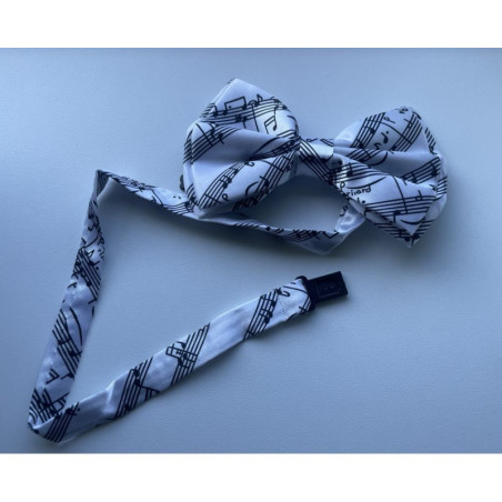 Super flot Musik Butterfly i Hvid / Sort