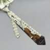Herre slips med violinprint i Elegant Stil.