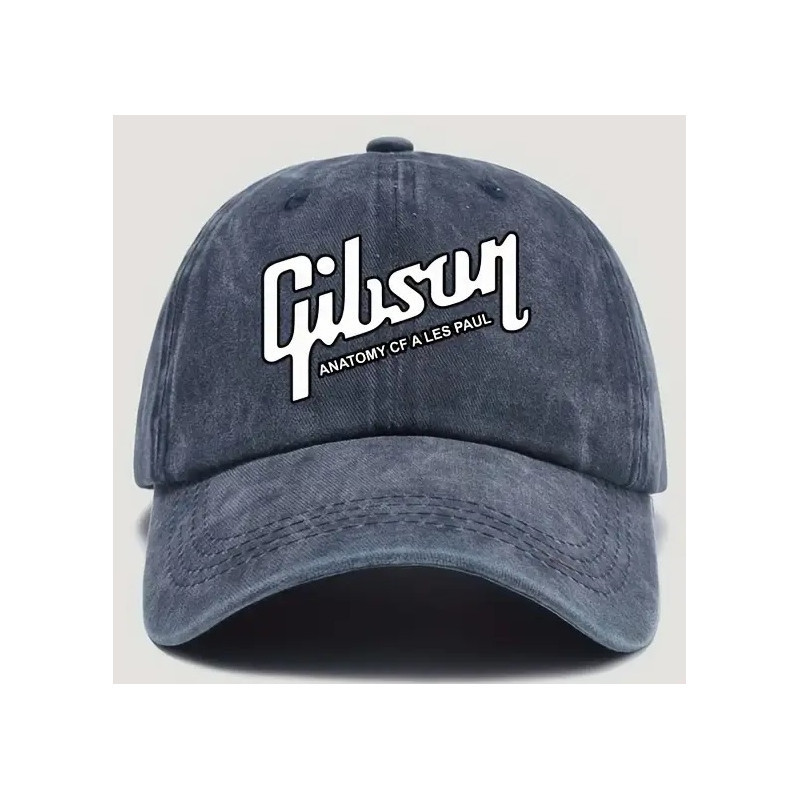 Elegant Gibson Baseballkasket i høj kvalitet i farven Marine Blå