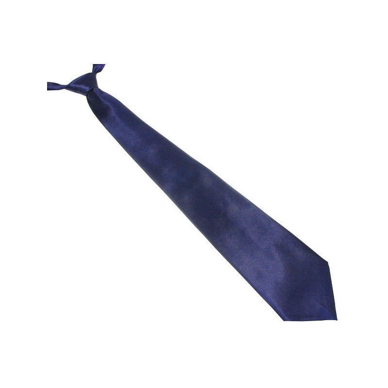 Marineblåt Slips 10cm
