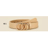 Super flot Multifunktionelt Dame bælte i flot Design i Beige