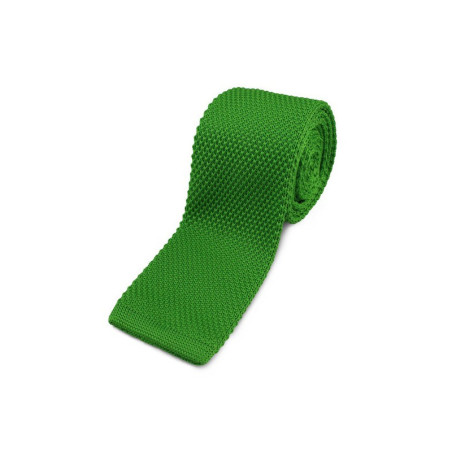 Grønt Strikket Slips